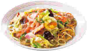 太めん皿うどん