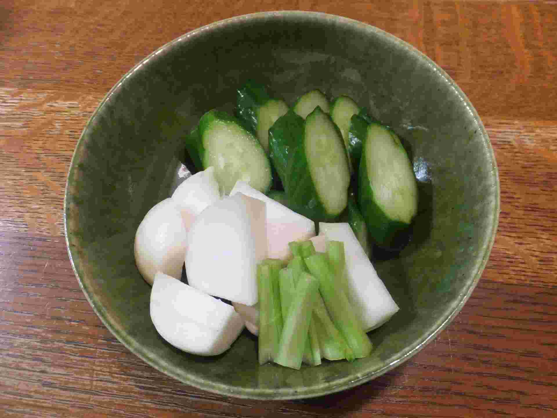 たくさんの漬物