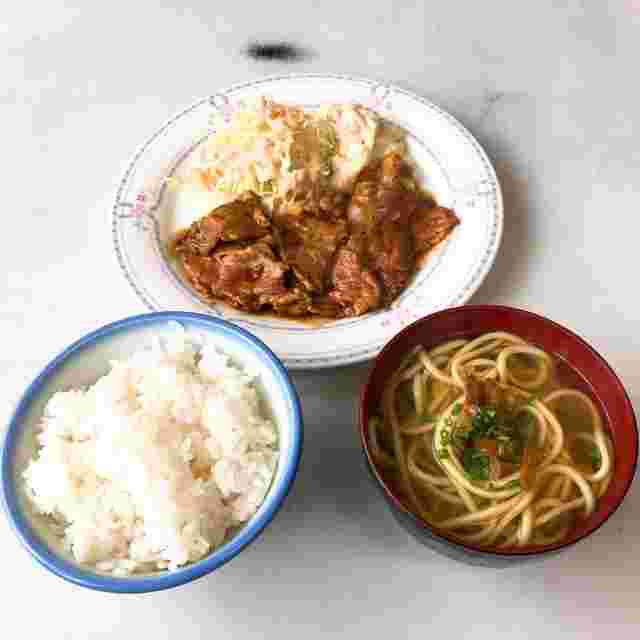 しょうが焼き定食