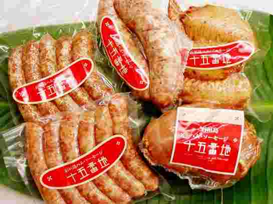 石垣島育ちの豚で作る石垣島ハム・ソーセージ