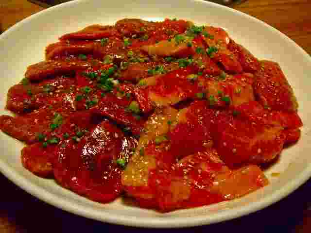焼肉盛り合わせ