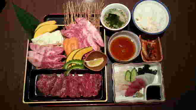 焼肉きたうち牧場の「贅沢ランチ」