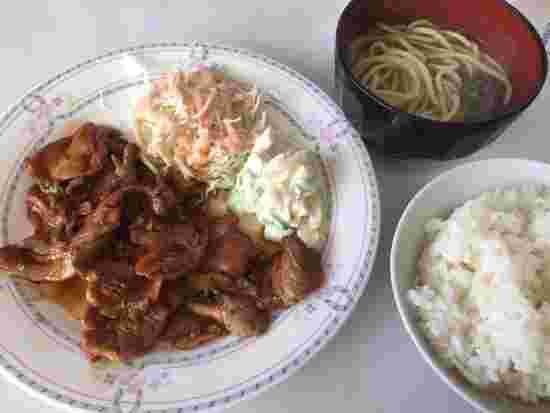 なかよし食堂の「しょうが焼き定食」
