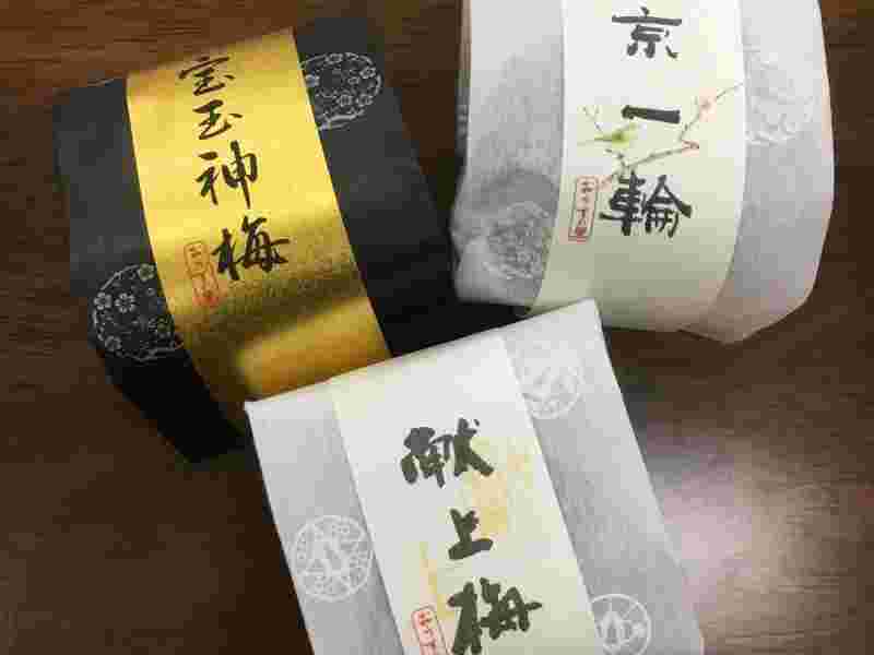 京に咲く梅おうすの里の高級梅干し
