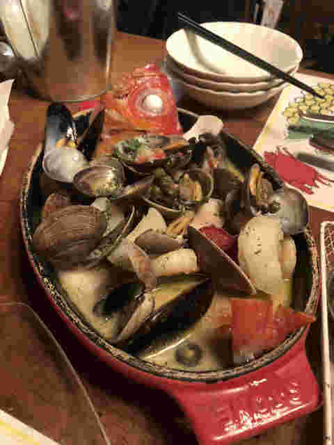鯛のアクアパッツァ