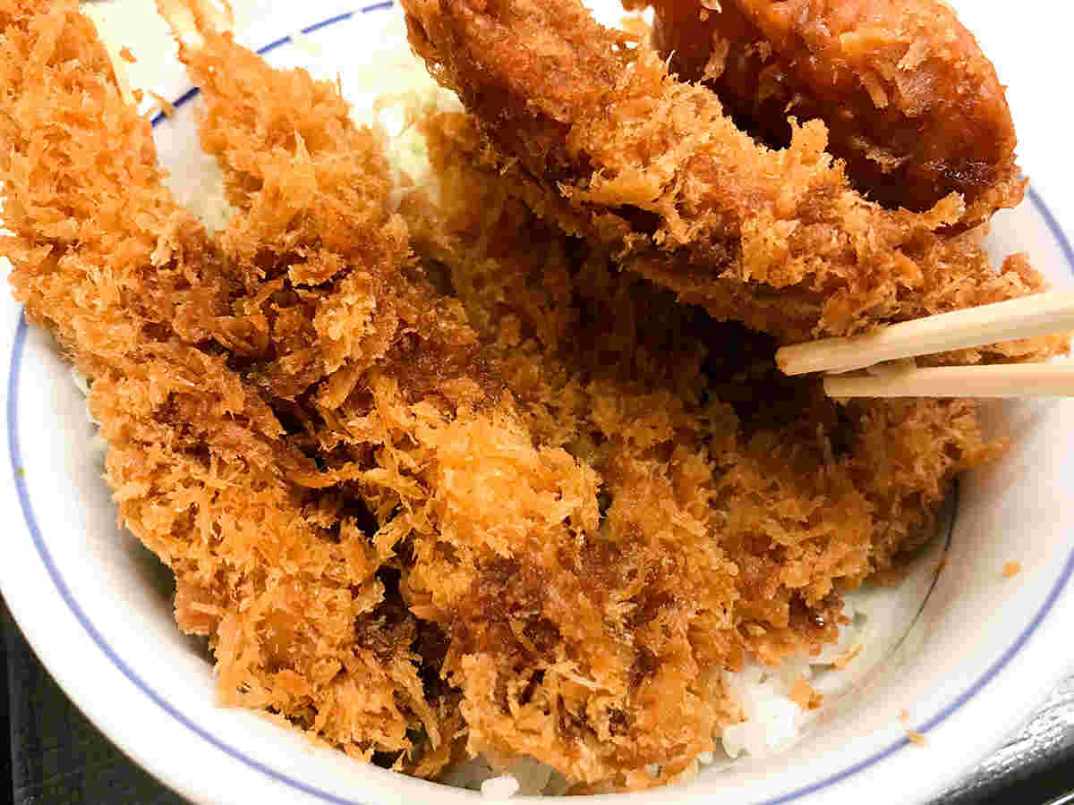 かつやの全部のせ丼