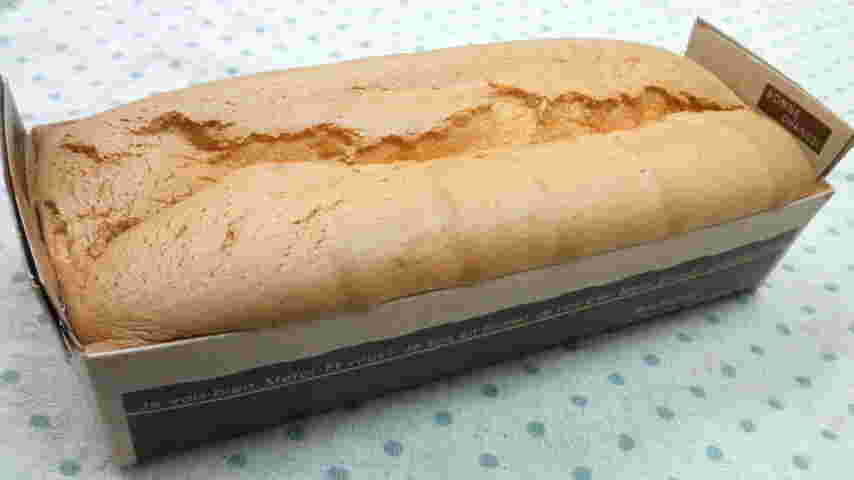 パウンドケーキの型でシフォンケーキを焼く