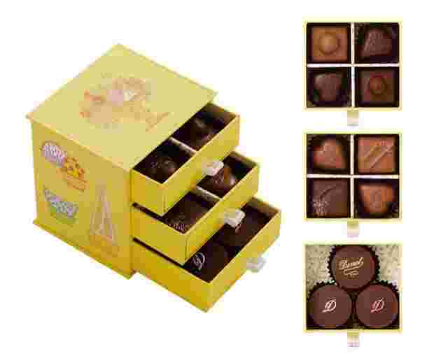 引き出しに入ったチョコレート