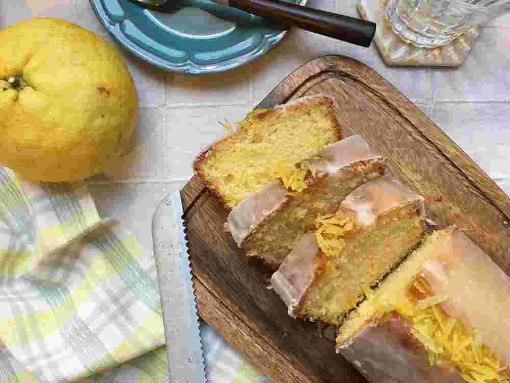甘夏の米粉でパウンドケーキ