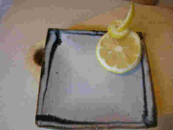 レモンの皮結び