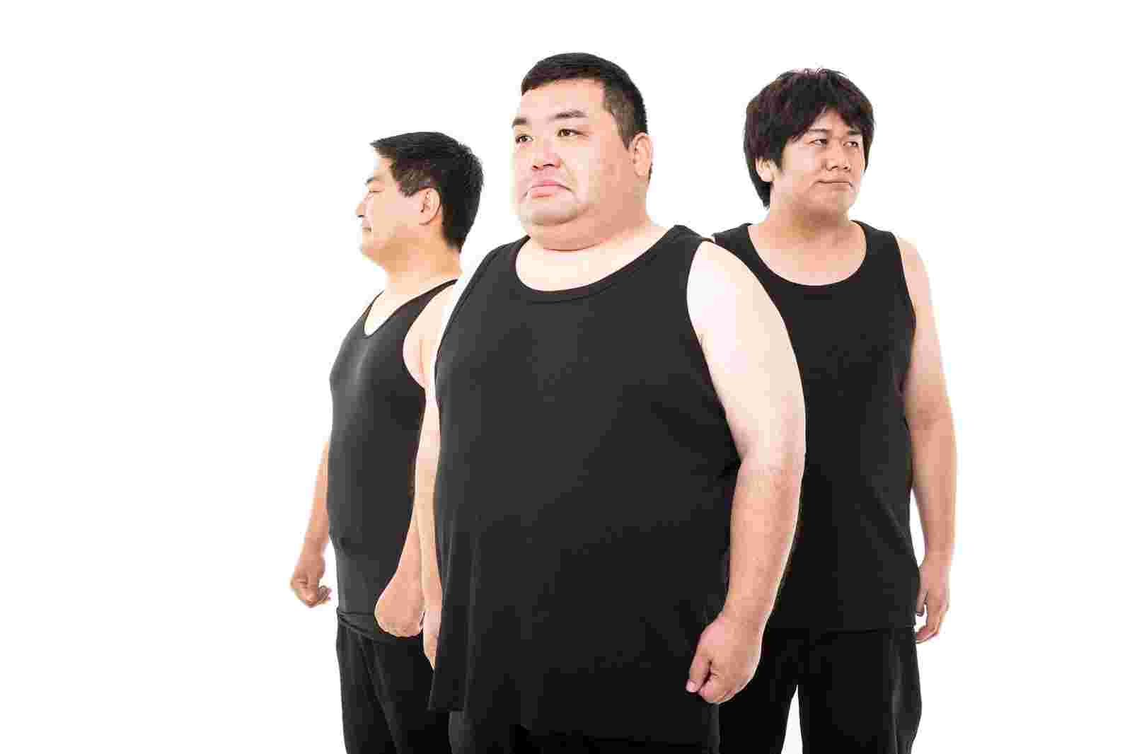 太っている人