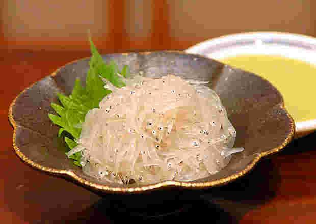 のれそれ酢味噌