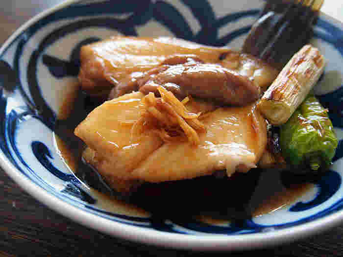 カワハギ　煮付け