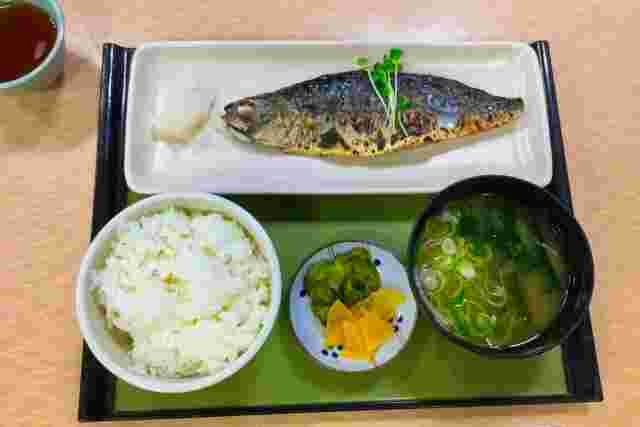 さばの定食