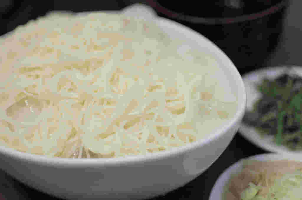 そうめんの太さ