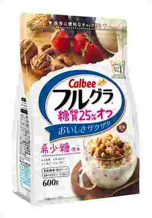 フルグラ糖質25%オフの商品パッケージ