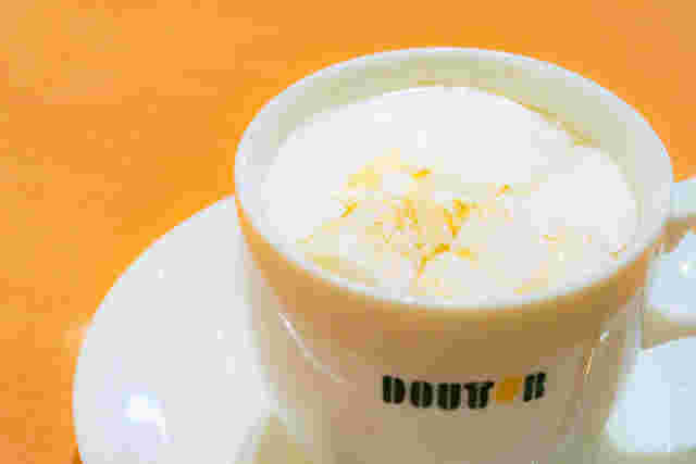 ドトールコーヒーのジンジャーココア マシュマロ