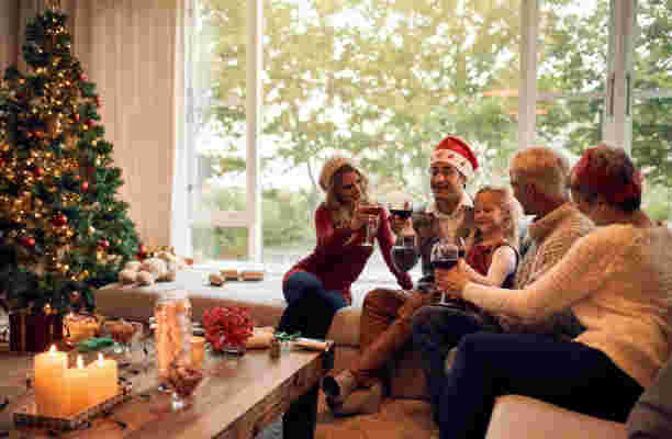 家族で過ごすクリスマス