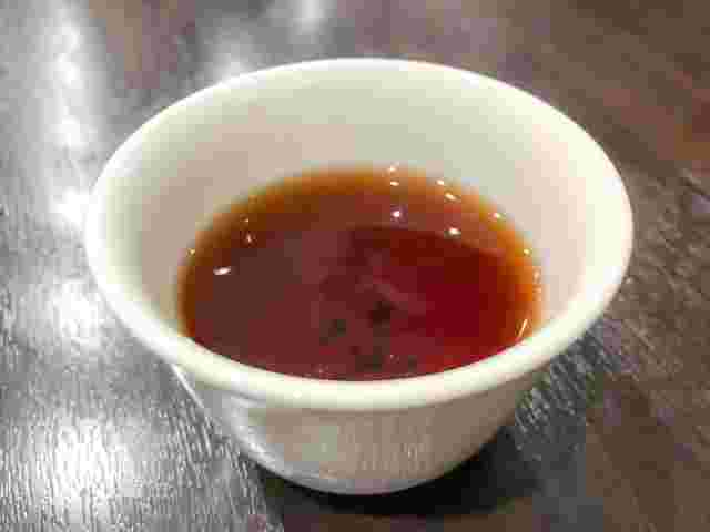茶葉があるプーアル茶
