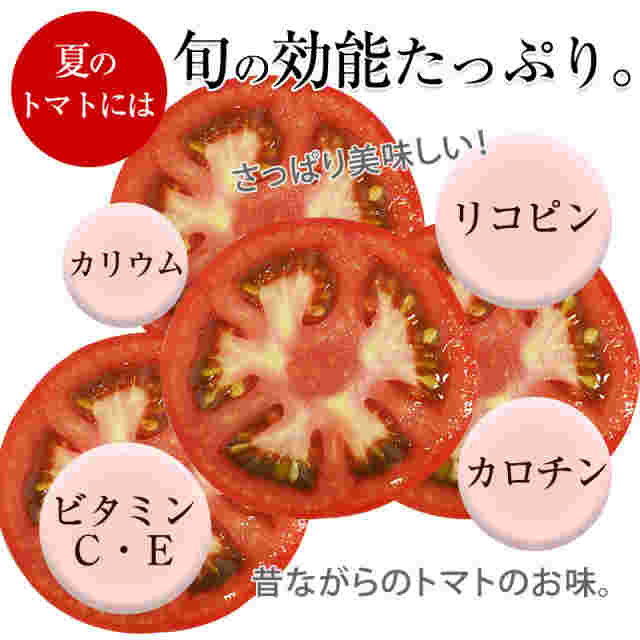トマトの持つ栄養素