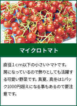マイクロトマトの値段