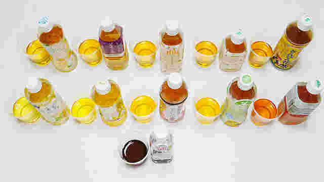 ペットボトルのジャスミン茶