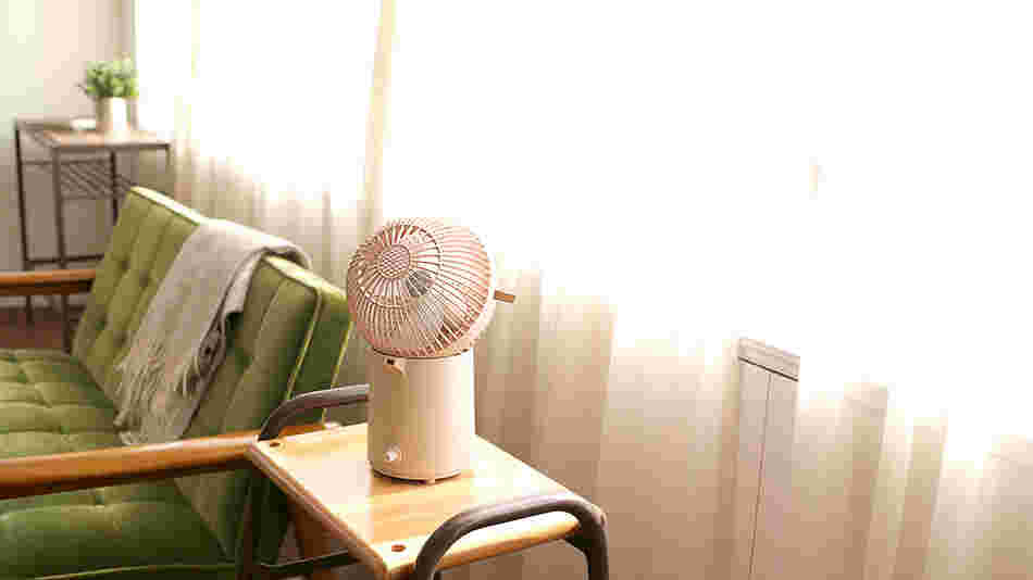 アロマファンを使用しているリビング