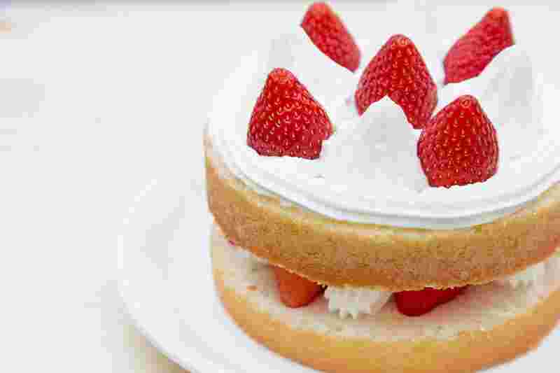 イチゴのショートケーキ