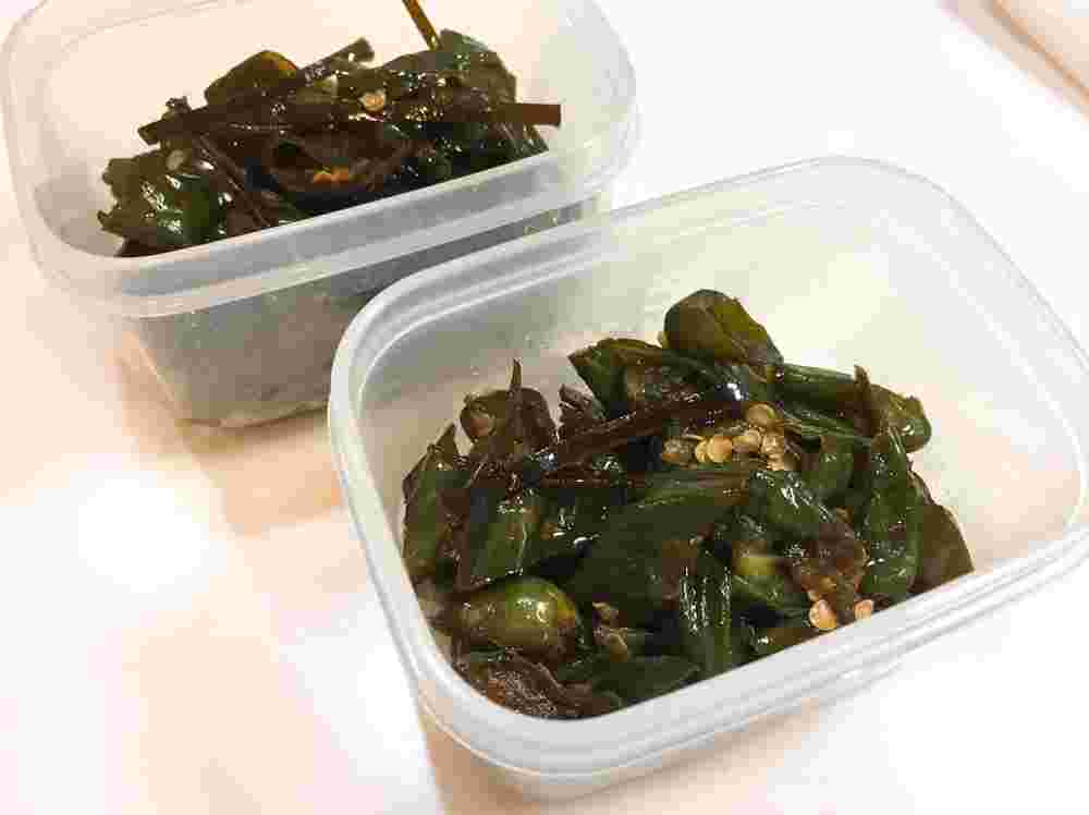 辛いシシトウの佃煮