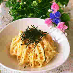 たらこクリームワンポットパスタ