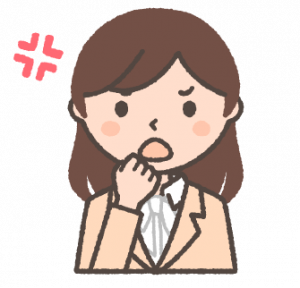 悪い口コミのイラスト
