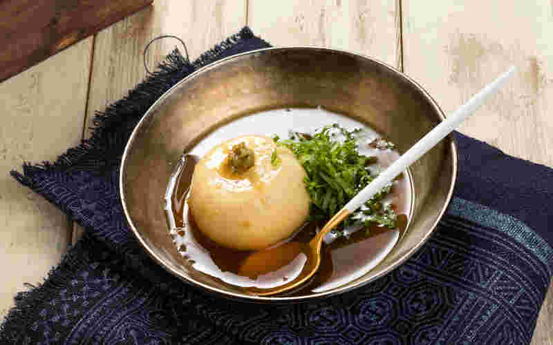 かぶのまるごとあんかけスープ