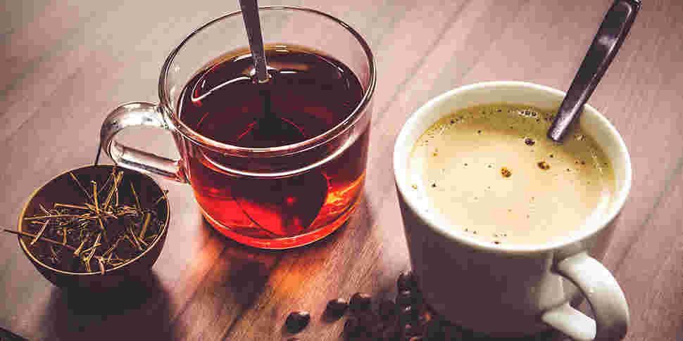 コーヒーと紅茶と茶葉