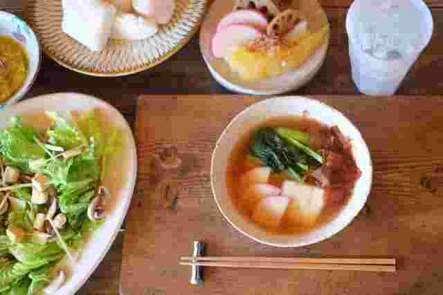 食事の中のお雑煮をピックアップ