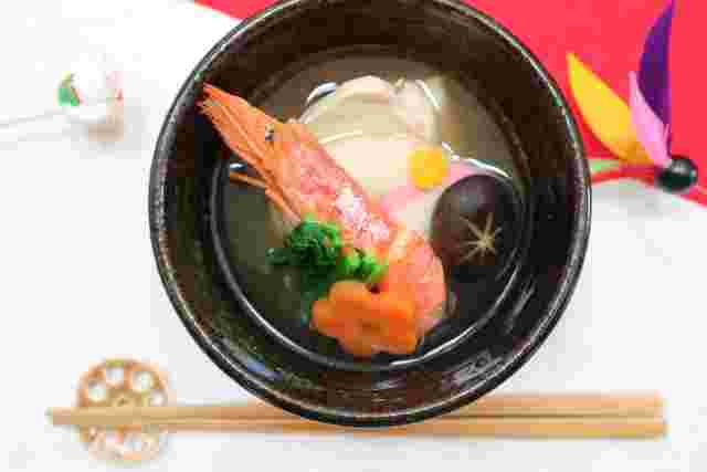 海老の入ったお雑煮