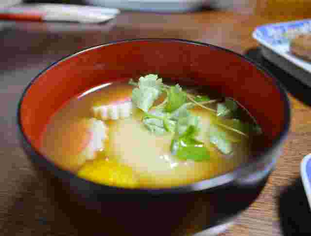 関西の味噌ベースのお雑煮