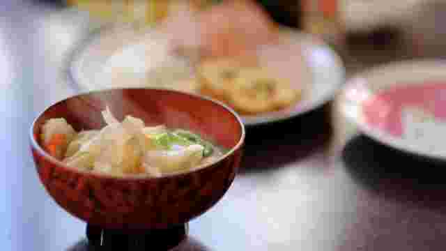 関西の味噌ベースのお雑煮