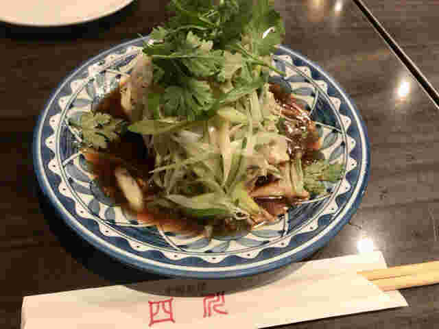 香草を使った中国料理