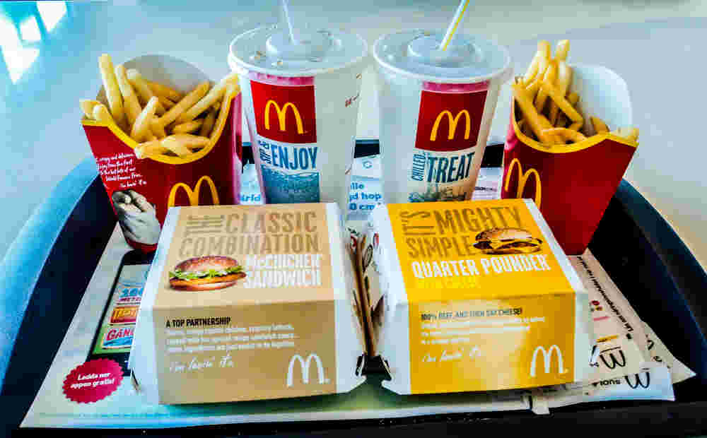 マックのセットの画像