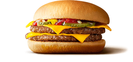 ダブルチーズバーガー