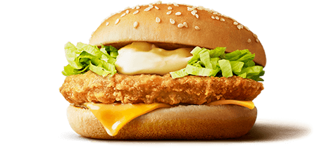 チキンチーズバーガーの画像