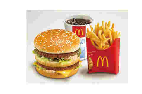 マックのセットメニュー画像