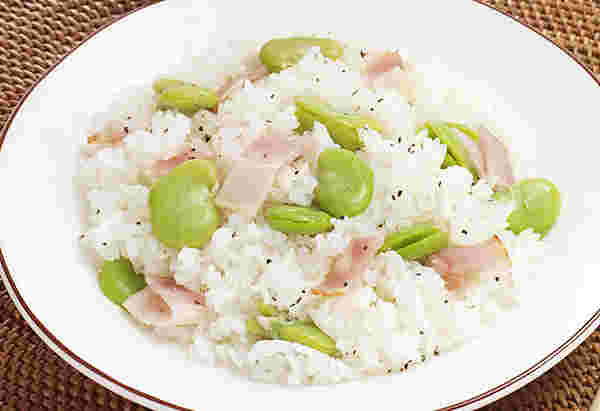 そら豆ごはん