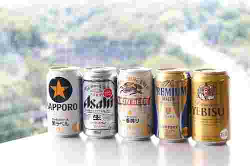 メーカー各社の缶ビール
