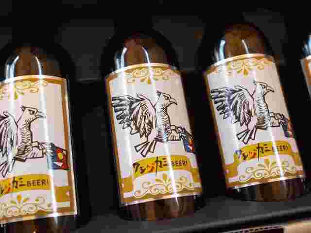ビールの個性的ラベル
