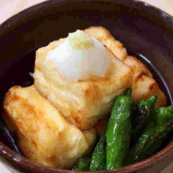 おぼろでふんわり揚出し豆腐
