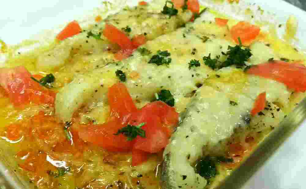 塩タラのイタリアンチーズ焼き
