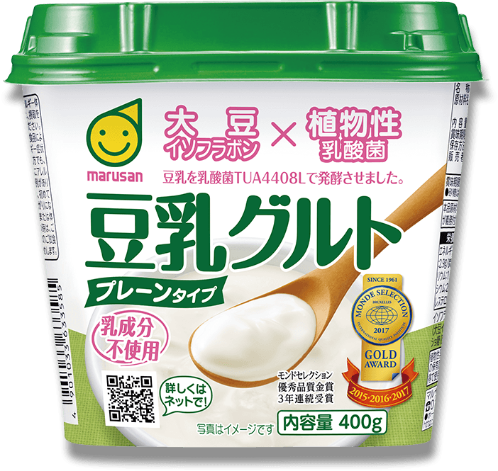 マルサンアイの豆乳グルトの商品紹介