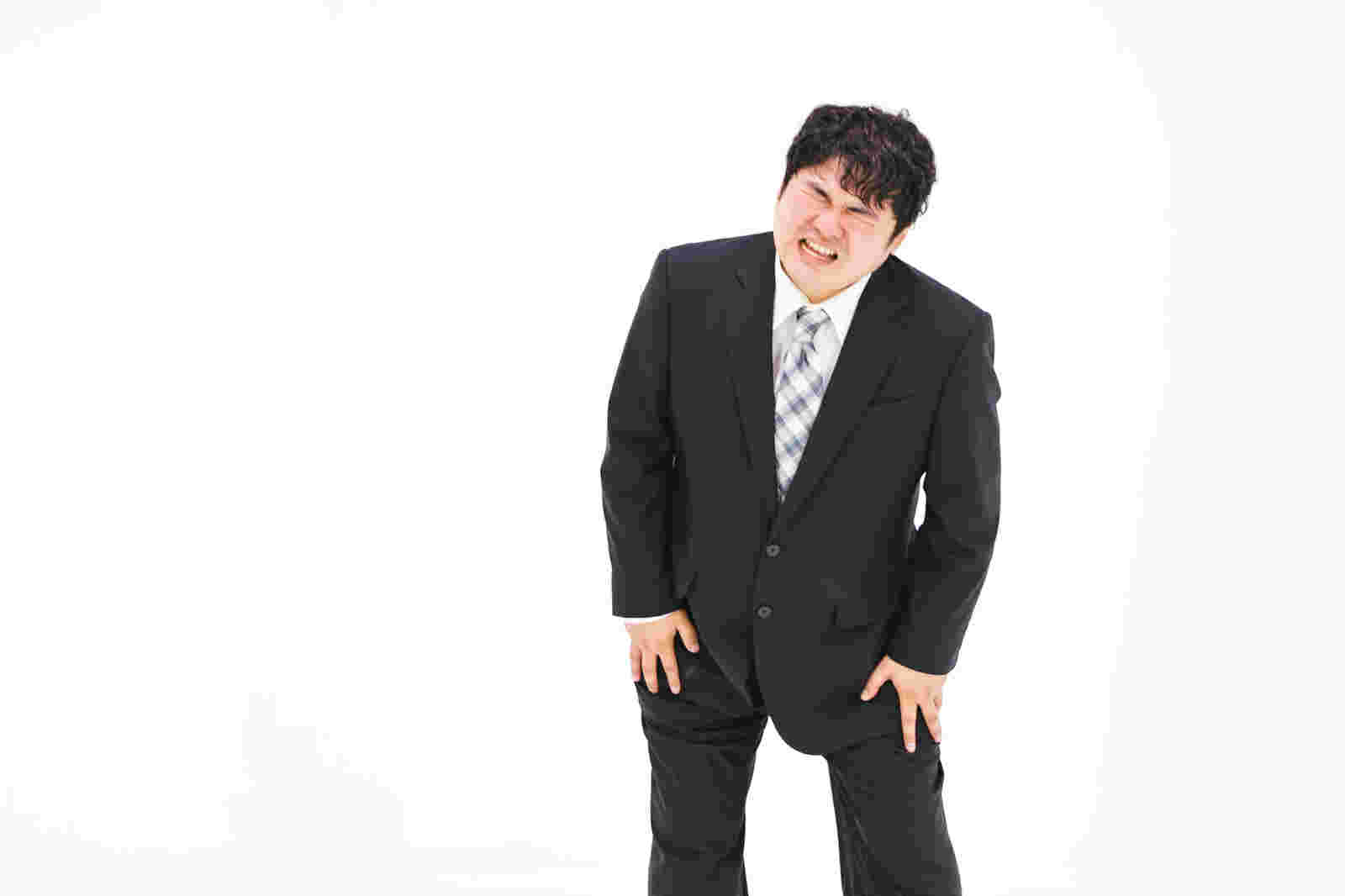 肥満の男性