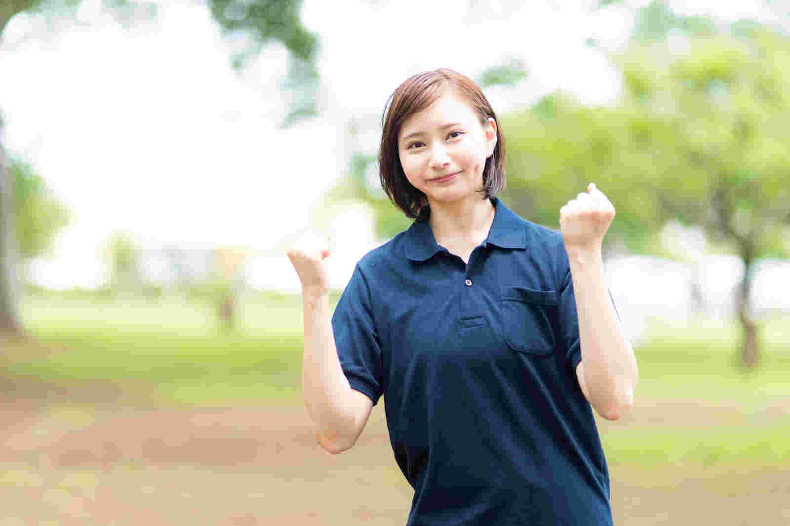 元気な女性